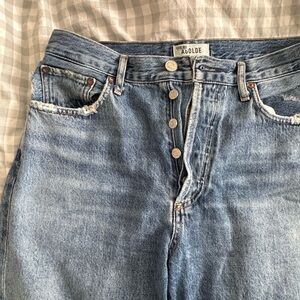 Agolde Riley High Rise Slim Straight